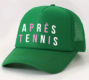 APRES TENNIS TRUCKER HAT