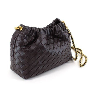 WOVEN BAG WITH ADJUSTABLE CHAIN (MORE COLORS)