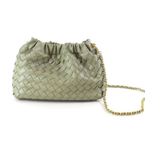 WOVEN BAG WITH ADJUSTABLE CHAIN (MORE COLORS)