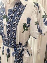 BLUE FLORAL DRESS