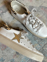 REBA STAR & LEOPARD SNEAKER