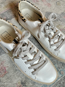 REBA STAR & LEOPARD SNEAKER