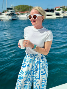 VACATION PRINTED PANTS