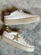 REBA STAR & LEOPARD SNEAKER