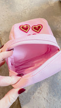 PINK HEARTS ZIP POUCH