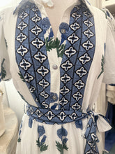BLUE FLORAL DRESS