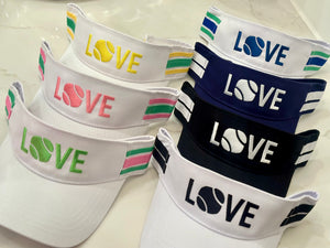 LOVE TENNIS VISOR