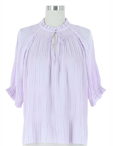 ANGELICA PLEATED BLOUSE