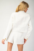 TWEED BUTTON JACKET