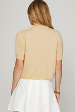 BUTTON KNIT LADY CARDIGAN