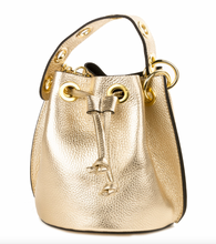 ITALIAN LEATHER BUCKET BAGS (MORE COLORS)