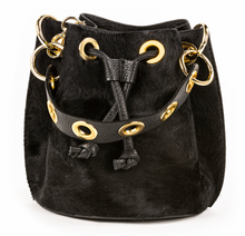 ITALIAN COWHIDE LEATHER BUCKET BAGS (MORE COLORS)