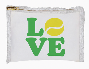 LOVE FRINGE POUCH (2 sizes)