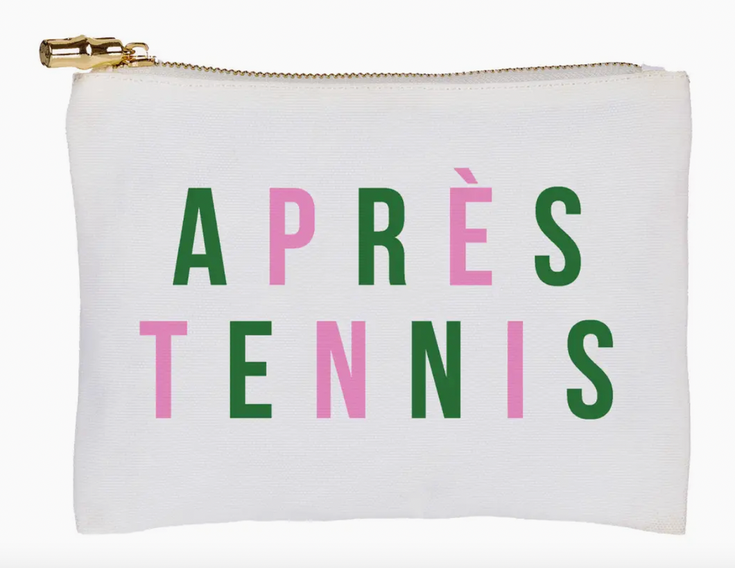 APRES TENNIS POUCH  (2 sizes)