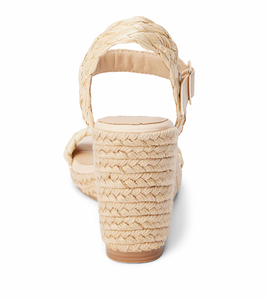 GETTY ESPADRILLE WEDGE - NATURAL