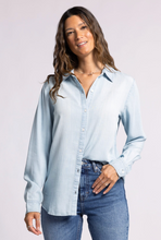 GRACE CHAMBRAY BUTTON DOWN
