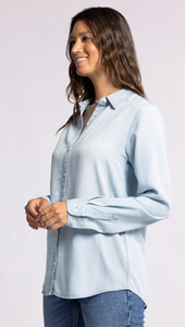 GRACE CHAMBRAY BUTTON DOWN