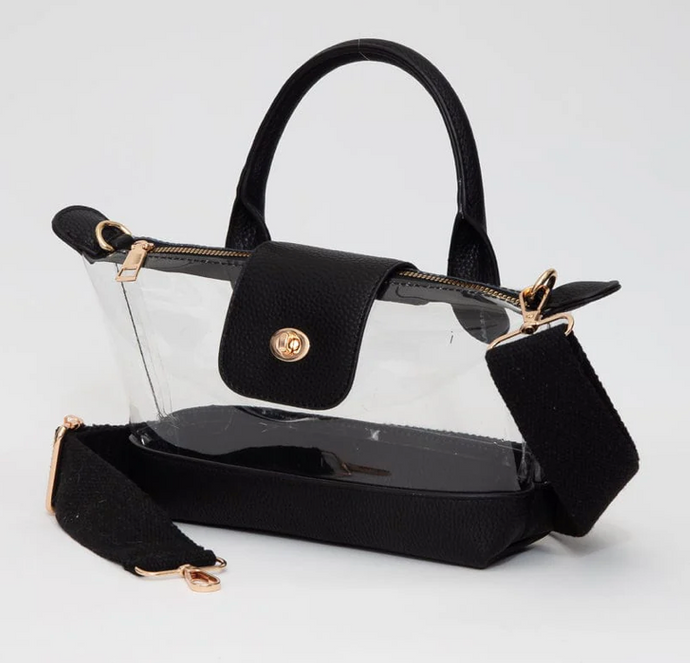 STELLA CLEAR MINI SATCHEL CROSSBODY (MORE COLORS)