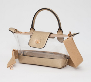STELLA CLEAR MINI SATCHEL CROSSBODY (MORE COLORS)