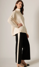 P.CILL BUTTER MODAL CONSTRACT STRIPE PANT