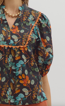 FALL BONTANICAL BLOUSE
