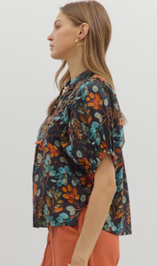 FALL BONTANICAL BLOUSE