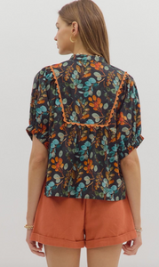 FALL BONTANICAL BLOUSE