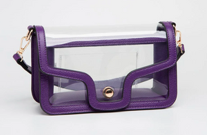 NINA CLEAR CROSSBODY (MORE COLORS)
