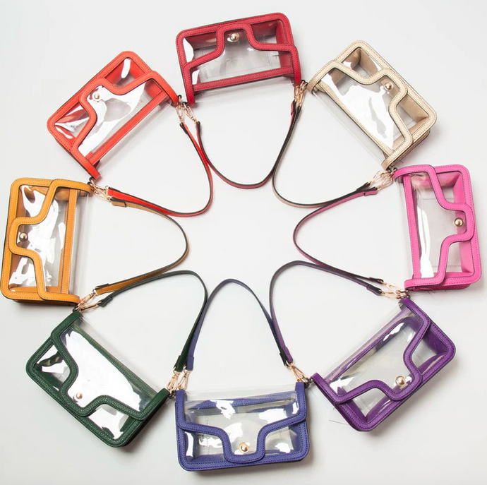 NINA CLEAR CROSSBODY (MORE COLORS)