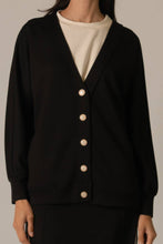 P.CILL BUTTER MODAL PEARL BUTTON CARDIGAN