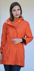 ANNA WATERPROOF JACKET - SCARLET