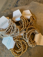 BALL BRACELET SET OF 10  - MATTE GOLD